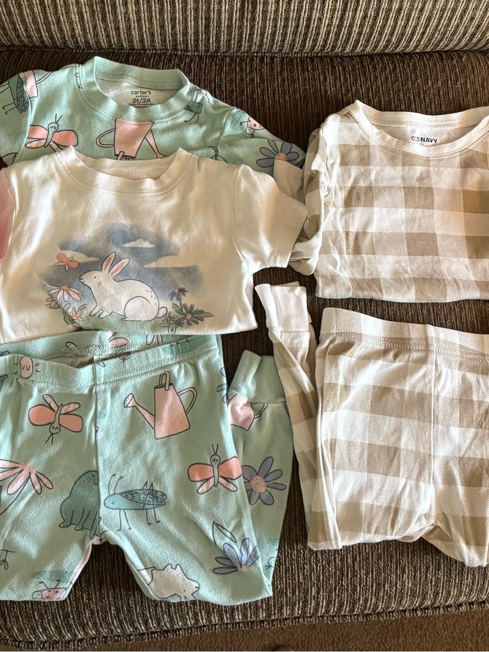 Toddler cotton pj lot